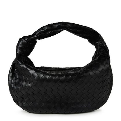 BOTTEGA VENETA Small Jodie Women Hobo Bags Black Gold for sale