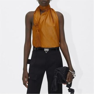 BOTTEGA VENETA Tassel Halter Top Women Cob 7712  for sale