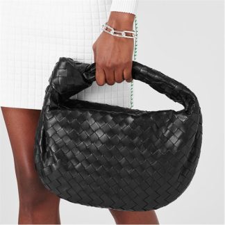 BOTTEGA VENETA Teen Jodie Bag Women Hobo Bags Black/Slv 1229 for sale