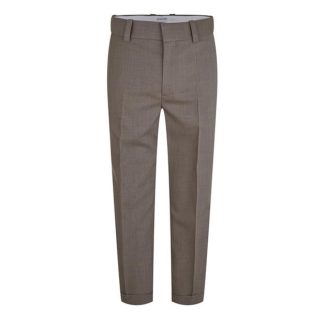 BOTTEGA VENETA Wool Twill Cropped Trousers Men Grey 1144  for sale