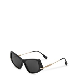 BURBERRY 4408-300187 Sunglasses Women Black/Grey  for sale