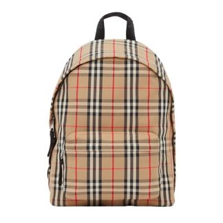 BURBERRY Beige Vintage Check Backpack Unisex Arc Beige A7028  for sale