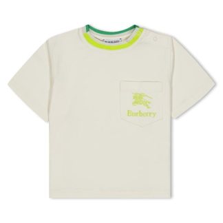 BURBERRY Burb EKD Logo Tee In42 Kids Regular Fit T-Shirts Wheat A4802 for sale