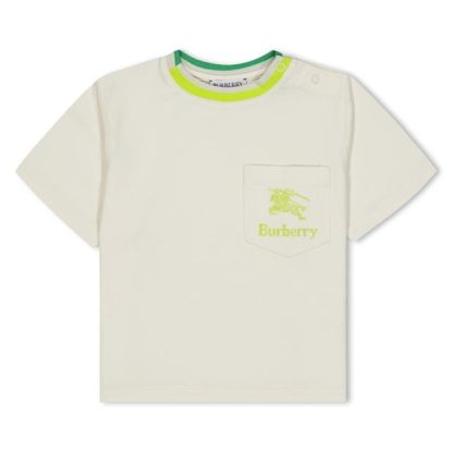 BURBERRY Burb EKD Logo Tee In42 Kids Regular Fit T-Shirts Wheat A4802 for sale