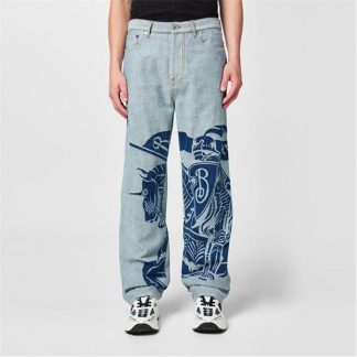 BURBERRY Burb Jeans Sn44 Men Denim Blue  for sale