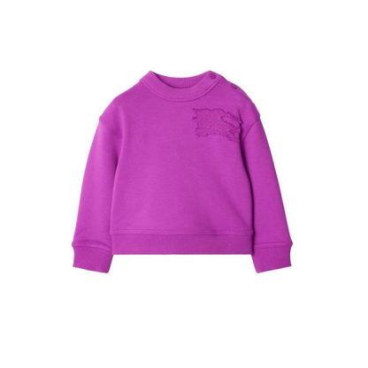 BURBERRY Burb Logo Crew In44 Kids Pink A3084  for sale