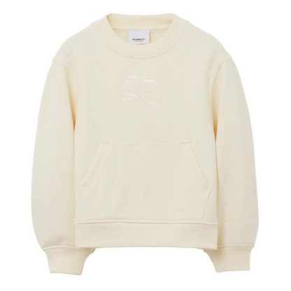 BURBERRY Burb Logo Sweat Jn34 Kids Cream A7733  for sale