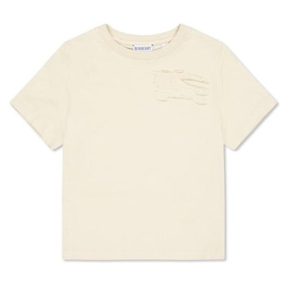 BURBERRY Burb Logo Tee Jn44 Kids Pampas C1067  for sale