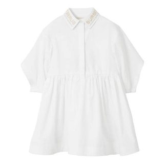 BURBERRY Burb Lyria Shrt Drss In34 Kids White  for sale