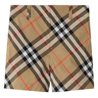 BURBERRY Burb Oscar Shorts In00 Kids Beige  B9368  for sale