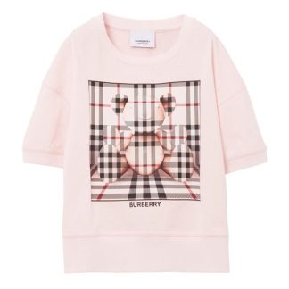 BURBERRY Burb Pia Box Bear T Jn34 Kids Pink A2889  for sale