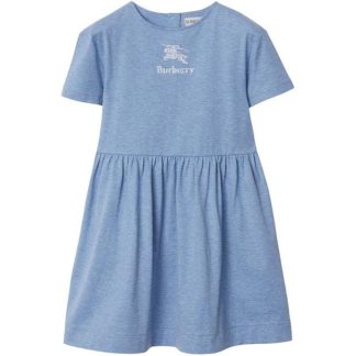 BURBERRY Burb Rhonda Lgo Drss Jn42 Kids Blue A3898  for sale