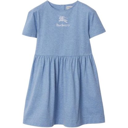 BURBERRY Burb Rhonda Lgo Drss Jn42 Kids Blue A3898  for sale