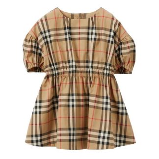 BURBERRY Burb Shelley Chk Drs In34 Kids Arch Bege Chk  for sale