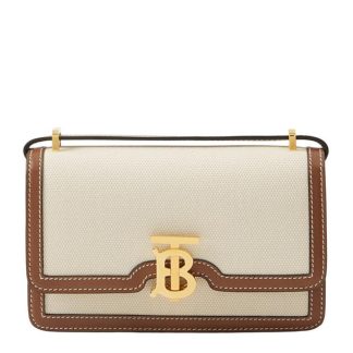 BURBERRY Burb TB Elong Mn Bg Ld41 Women Nat/Malt A1395  for sale