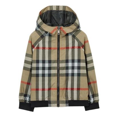 BURBERRY Burb Troy Jkt Jn34 Kids Arch Beige  for sale