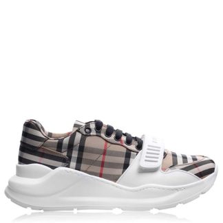 BURBERRY Burberry Regis Sneakers Men Arc Beige A7026  for sale