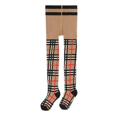 BURBERRY Check Tights Women Arc Check A7026  for sale