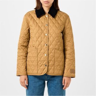 BURBERRY Dranefield Jacket Women Camel A1420  for sale