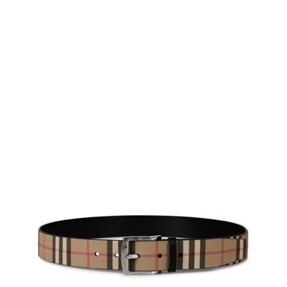 BURBERRY Gray Belt Unisex Arc B/Blk A7026  for sale