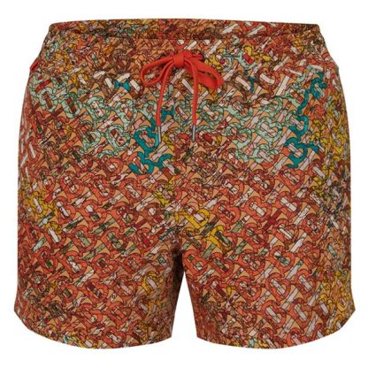 BURBERRY Greenford Swim Shorts Men Orange A5739  for sale