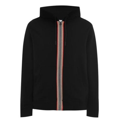 BURBERRY Lexington Hoodie Men Black A1189  for sale