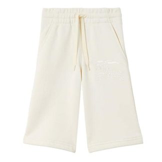 BURBERRY Logo Joggers Infants Kids Cream A7733  for sale