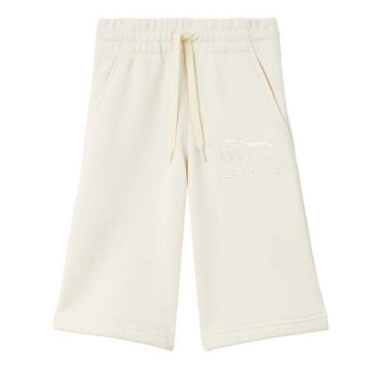 BURBERRY Logo Joggers Infants Kids Cream A7733  for sale