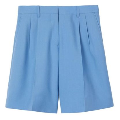 BURBERRY Lorie Tailored Shorts Women Blue B3605  for sale