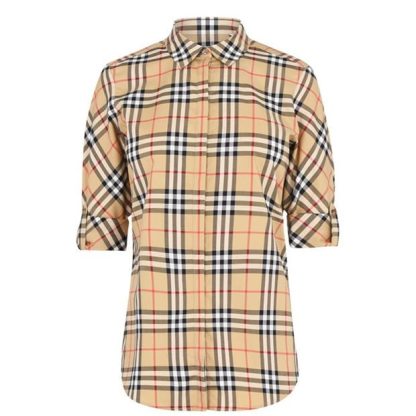 BURBERRY Luka Shirt Women Arc Beige A7028  for sale