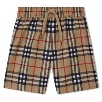 BURBERRY Malcolm Swim Shorts Kids Arc Check A7028  for sale