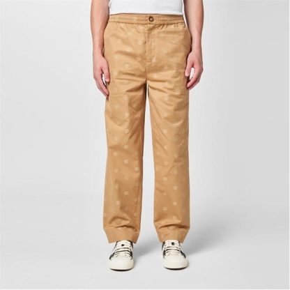 BURBERRY Merrick Trousers Men Camel B2811  for sale