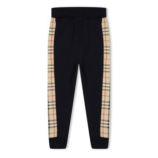 BURBERRY Mini Nolen Joggers Junior Boys Kids Black A1189  for sale