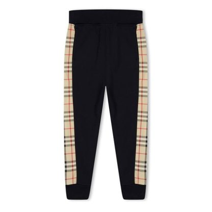 BURBERRY Mini Nolen Joggers Junior Boys Kids Black A1189  for sale