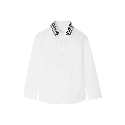 BURBERRY Oxford Shirt Boys Kids Oxford Shirt - Long Sleeve White A1464 for sale