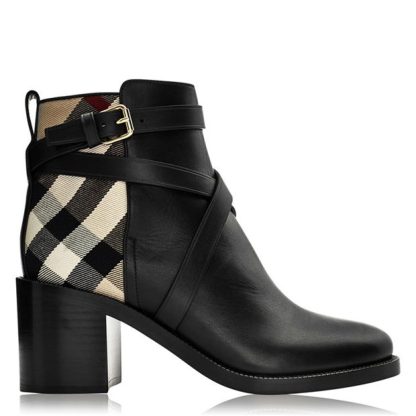 BURBERRY Pryle 70h Boots Women Blk Arcb A7626  for sale