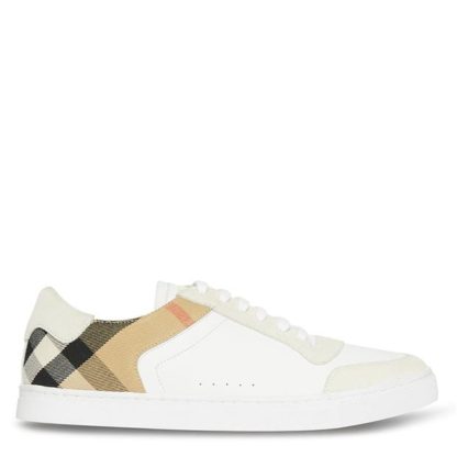 BURBERRY Reeth Trainers Men Optic White  for sale