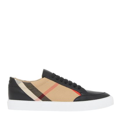 BURBERRY Salmond Trainers Women Low Trainers Black A1189 for sale