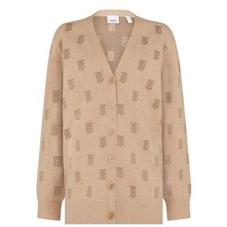 BURBERRY Selena Cardigan Women Beige B1900  for sale