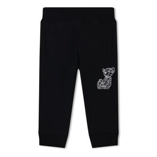 BURBERRY Teddy Bear Jogging Bottoms Kids Black A1189  for sale