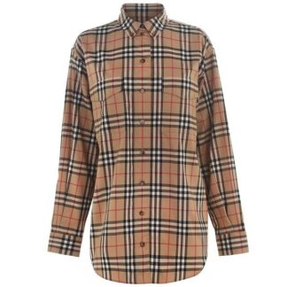 BURBERRY Turnstone Shirt Women Arc Beige A7028  for sale