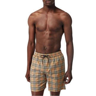 BURBERRY Vintage Check Swim Shorts Men Swim Shorts Arc B Chk A7028 for sale