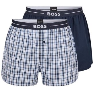 Boss 2 Pack Mens Boxers Men Dark Blue 405  for sale