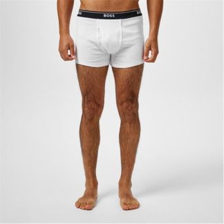 Boss 2 Pack Trunks Men Trunks White 100 for sale