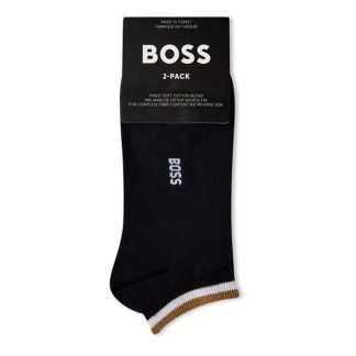 Boss 2P AS Stripe Col CC 10254246 0 Men Trainer Socks Dark Blue 401 for sale