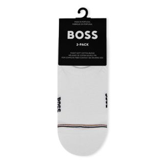 Boss 2P LC Iconic CC 10263012 01 Men Liner Socks White 100 for sale