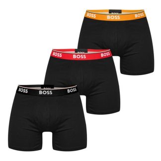 Boss 3-pack Boxer Shorts Men Boxer Briefs Blk/Blk/Blk 973 for sale