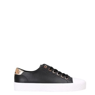 Boss Aiden Court Trainers Women Black Gold  for sale