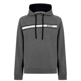 Boss Authentic OTH Hoodie Men Charcoal  for sale