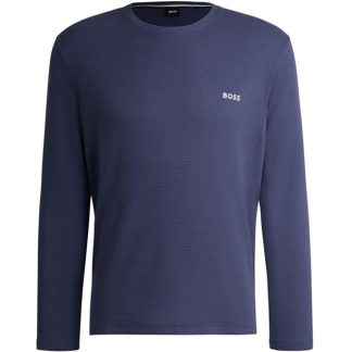 Boss BW Waffle LS Tee Sn43 Men Navy 412  for sale